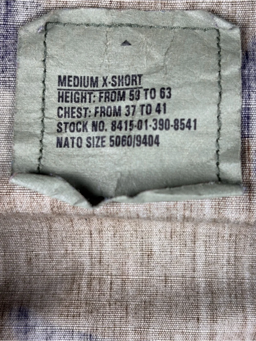 U.S. Army Woodland Camo Field Jacket - Green, Brown, Black, Tan‎